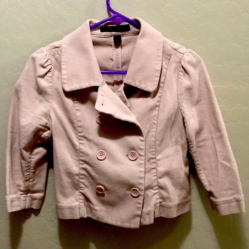 3/$20🌸 Double breasted jacket.